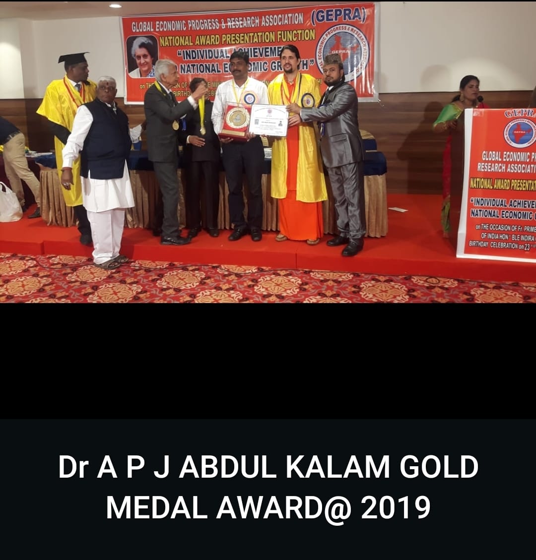 Dr. APJ Abdul Kalam Gold Medal Award