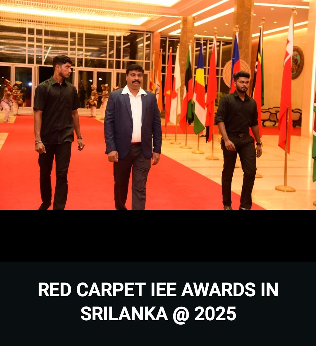 Red Carpet IEE Awards - Sri Lanka